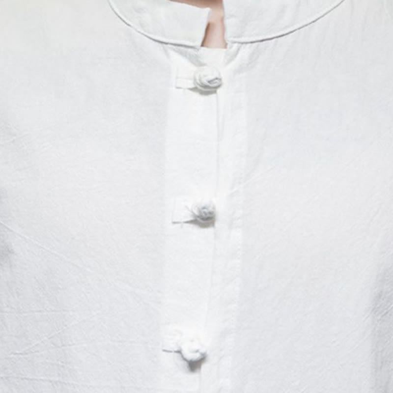 Nimara Ritual Plain Color Men's Half Sleeve Cotton Shirt