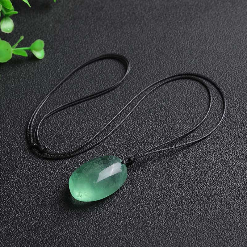 Nimara Ritual Green Fluorite Power Necklace Pendant