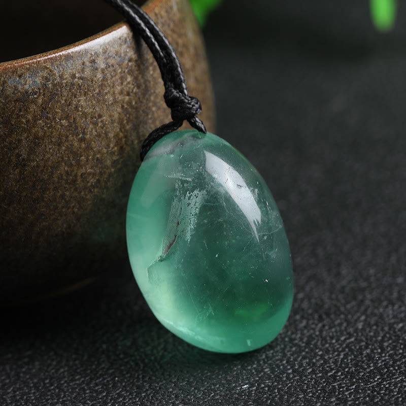 Nimara Ritual Green Fluorite Power Necklace Pendant