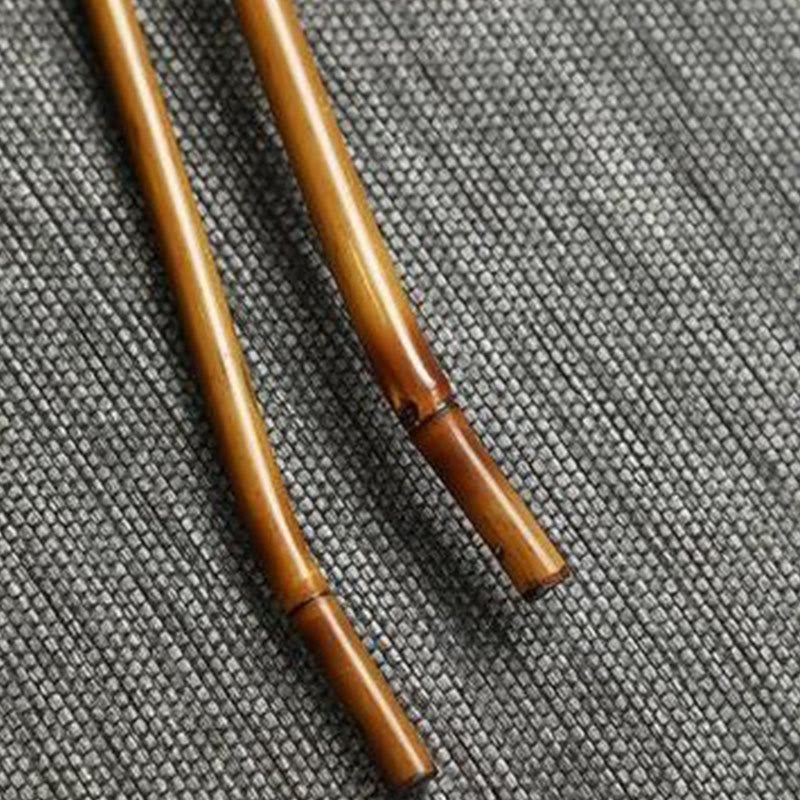 Nimara Ritual Chinese Style Handmade Bamboo Woven Round Oval Banana Shape Long Handle Fan