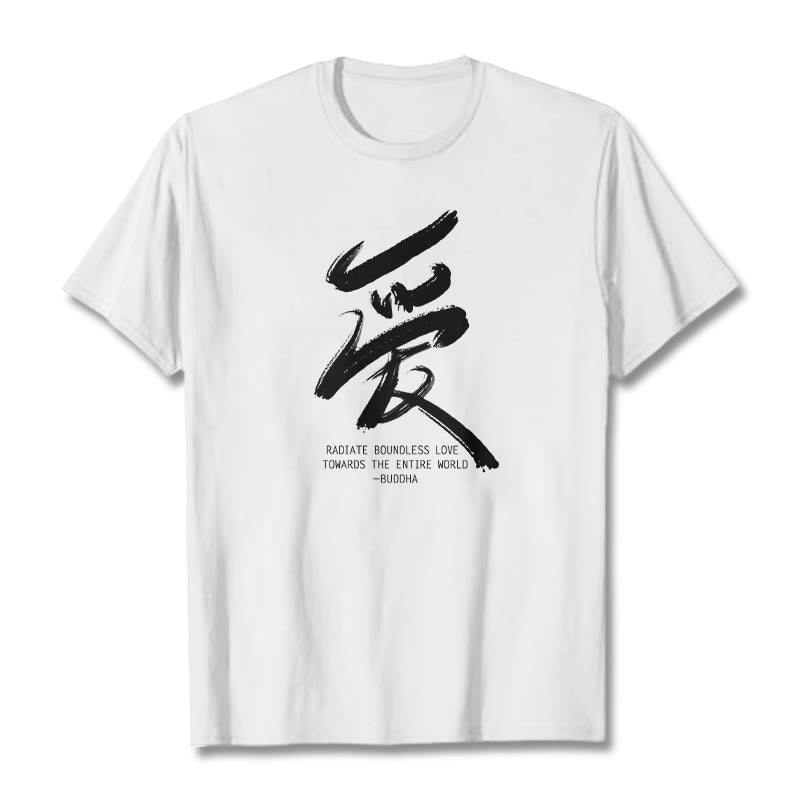 Nimara Ritual Ai Radiate Boundless Love Towards The Entire World Tee T-shirt