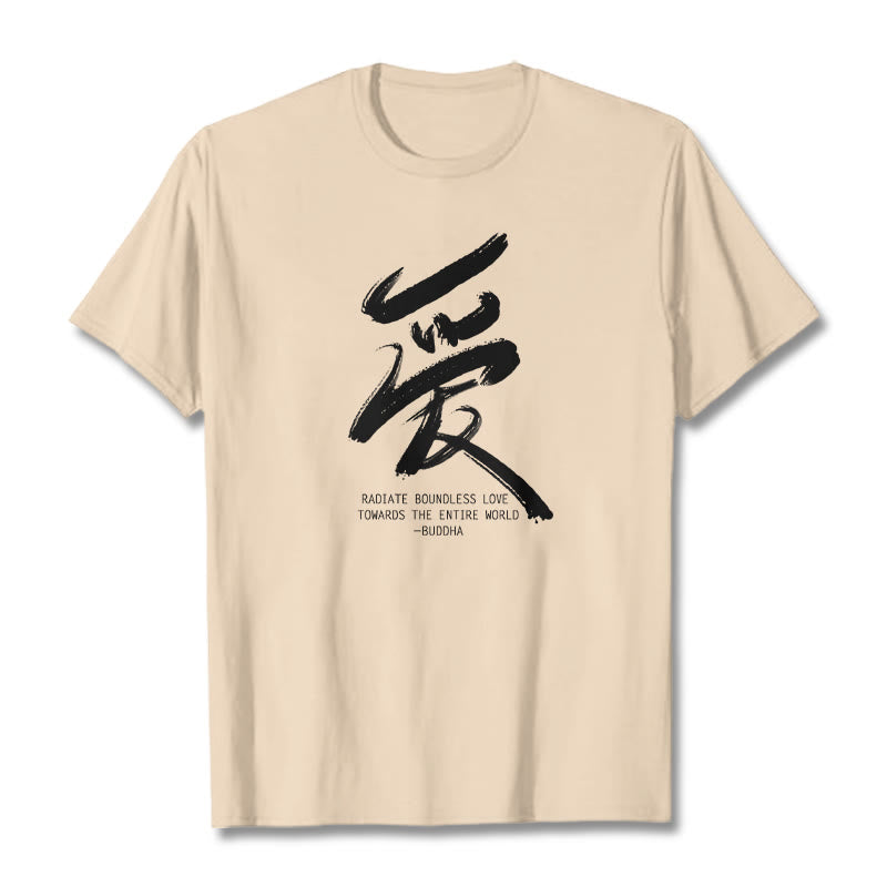 Nimara Ritual Ai Radiate Boundless Love Towards The Entire World Tee T-shirt