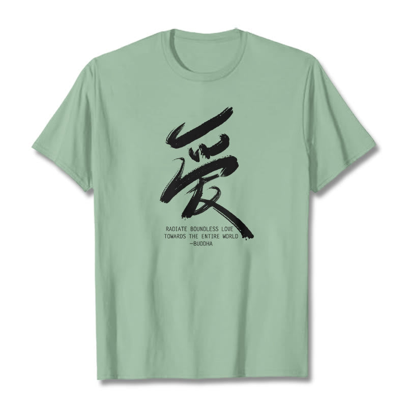 Nimara Ritual Ai Radiate Boundless Love Towards The Entire World Tee T-shirt