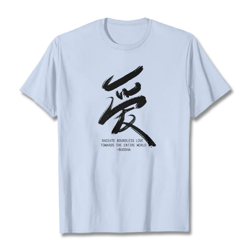 Nimara Ritual Ai Radiate Boundless Love Towards The Entire World Tee T-shirt