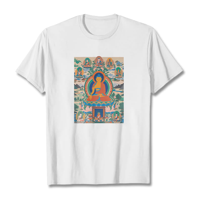 Nimara Ritual The Medicine Buddha Sutra Transformed Into Art Tee T-shirt