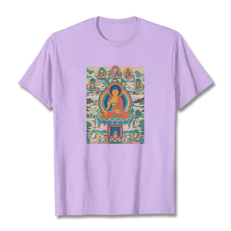 Nimara Ritual The Medicine Buddha Sutra Transformed Into Art Tee T-shirt