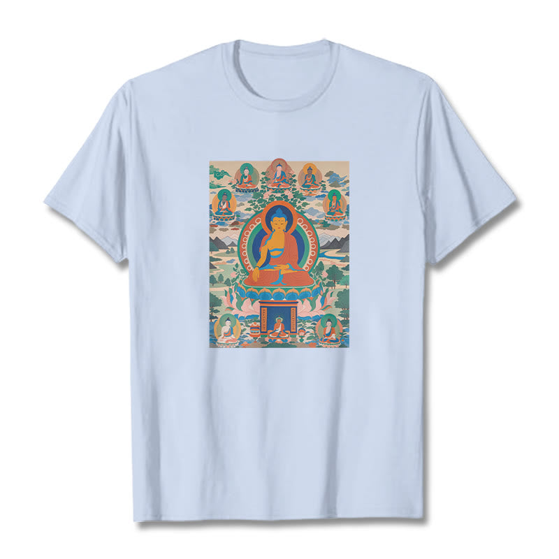 Nimara Ritual The Medicine Buddha Sutra Transformed Into Art Tee T-shirt