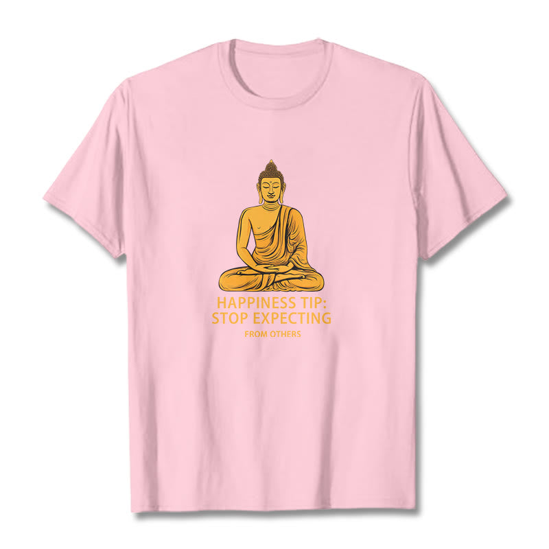 Nimara Ritual Stop Expecting From others Buddha Tee T-shirt