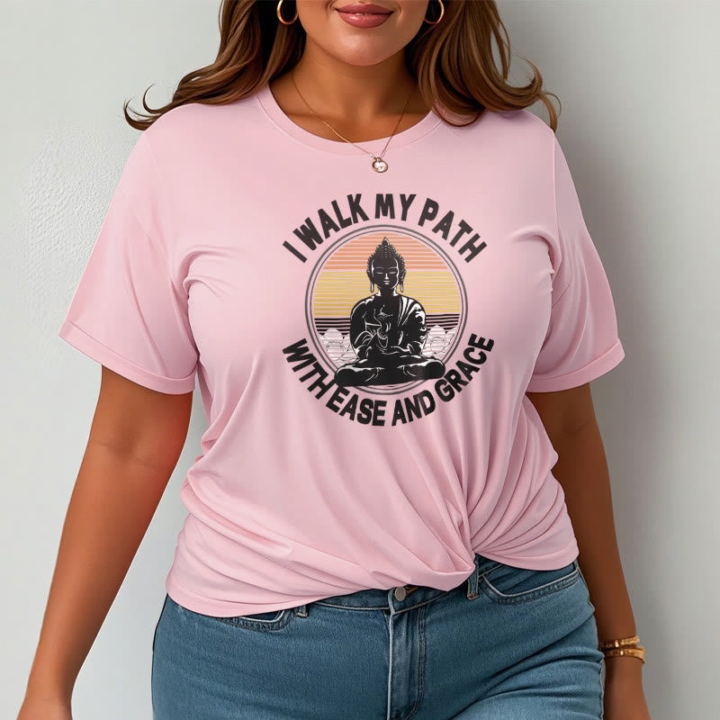 Nimara Ritual I Walk My Path With Ease And Grace Tee T-shirt