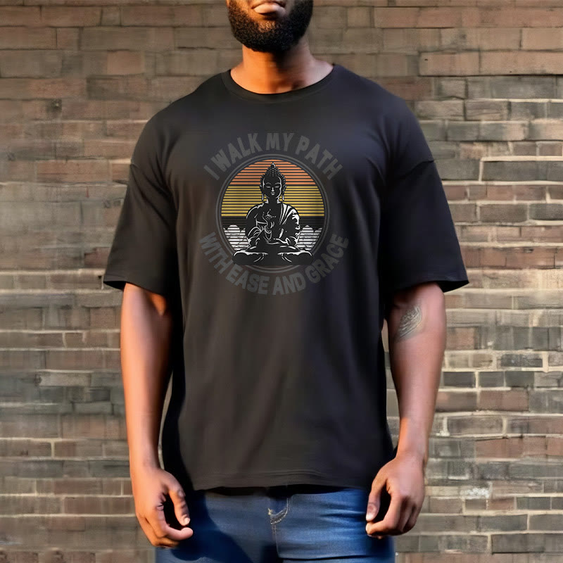 Nimara Ritual I Walk My Path With Ease And Grace Tee T-shirt