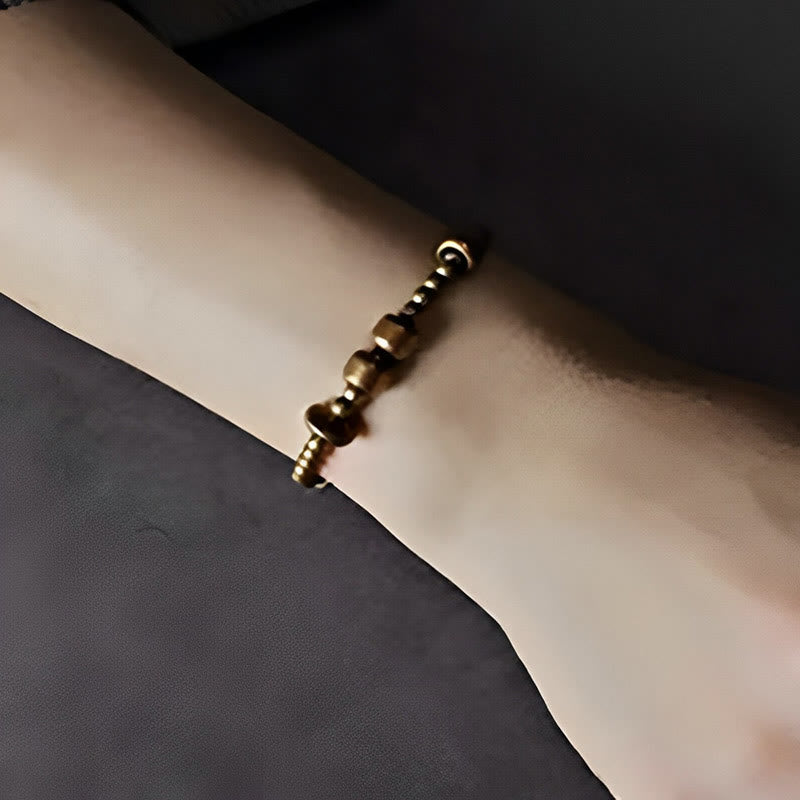 Nimara Ritual Vintage Copper Brass Blance Wealth Bracelet