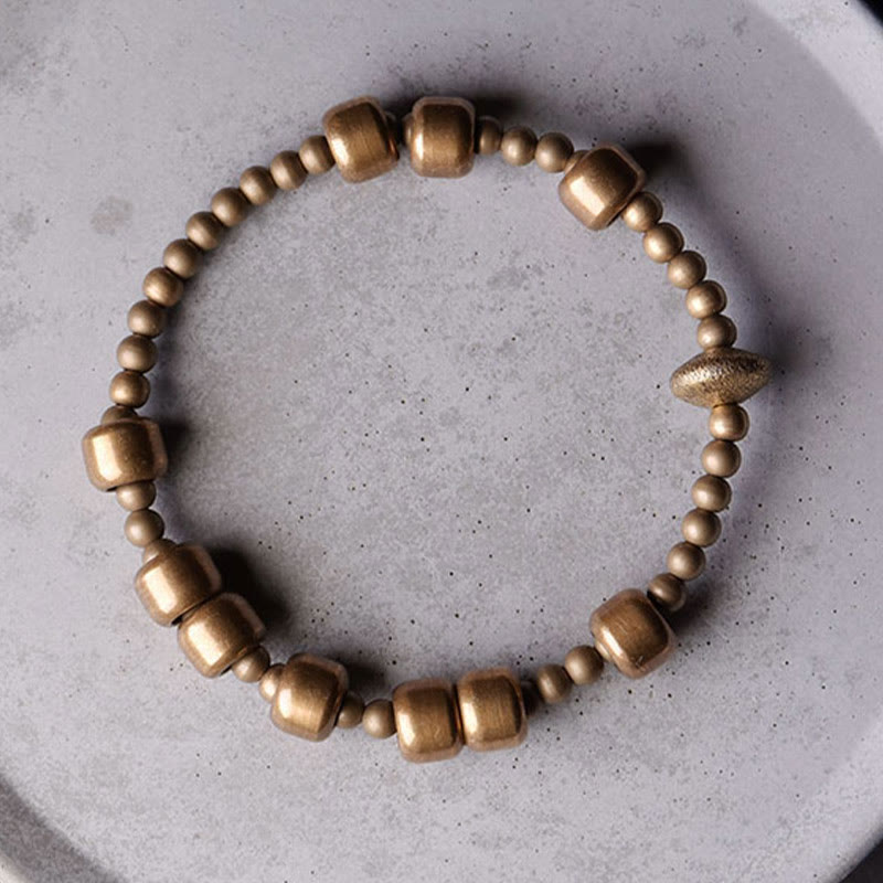 Nimara Ritual Vintage Copper Brass Blance Wealth Bracelet