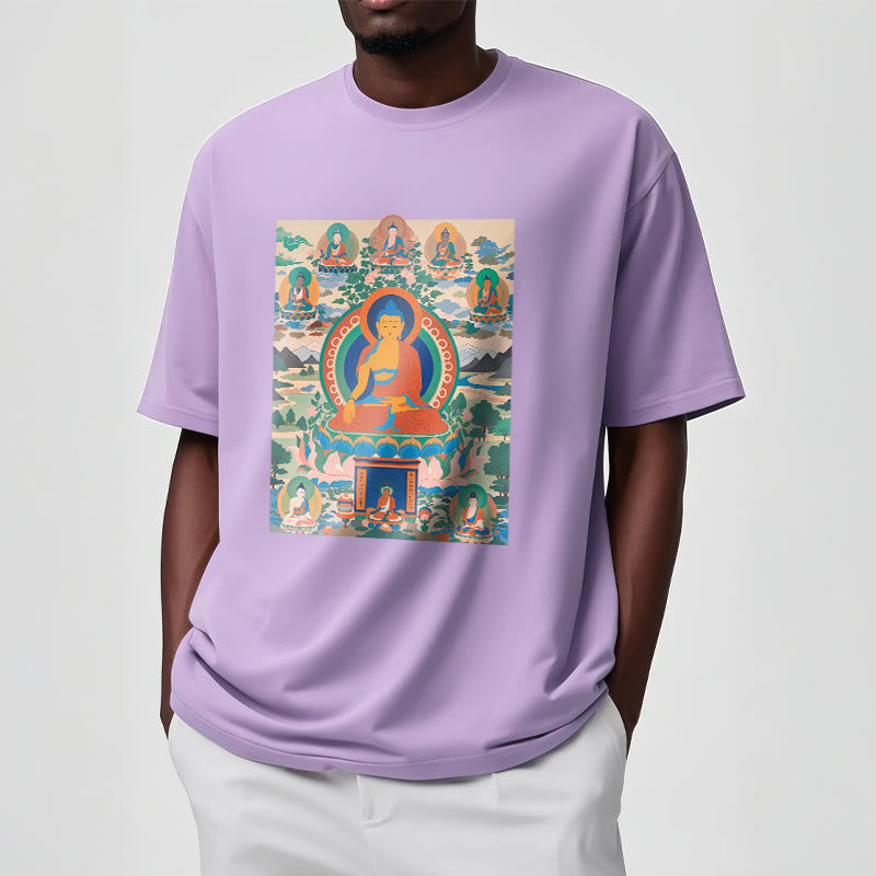 Nimara Ritual The Medicine Buddha Sutra Transformed Into Art Tee T-shirt