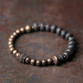 Nimara Ritual Lava Rock Beads Adsorb Negative Energy Copper Bracelet
