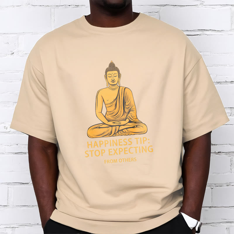 Nimara Ritual Stop Expecting From others Buddha Tee T-shirt