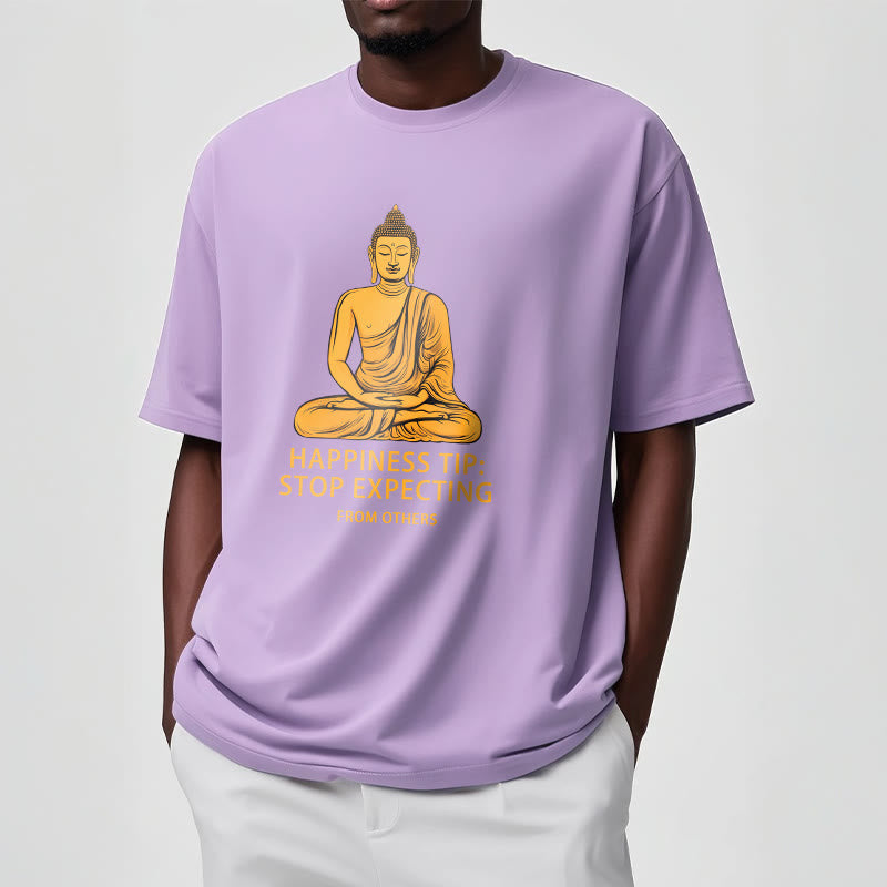 Nimara Ritual Stop Expecting From others Buddha Tee T-shirt