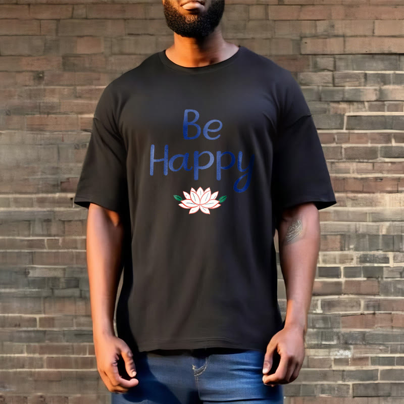Nimara Ritual Be Happy Lotus Tee T-shirt