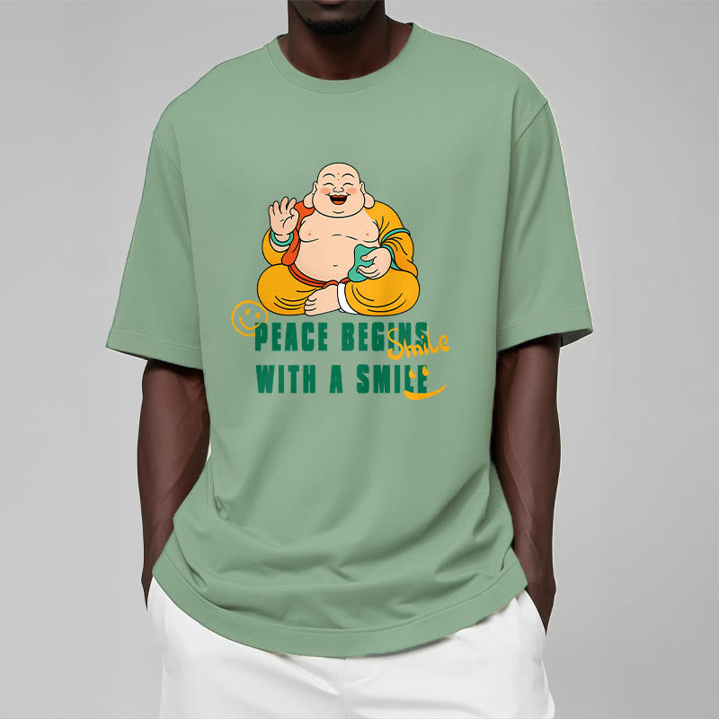 Nimara Ritual Peace Begins With A Smile Tee T-shirt