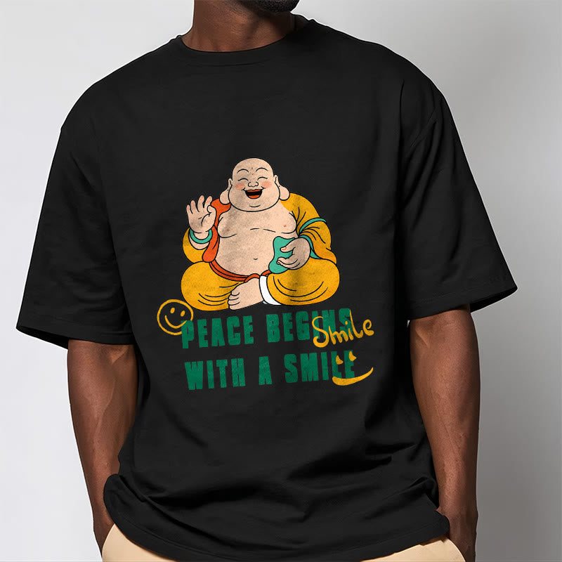Nimara Ritual Peace Begins With A Smile Tee T-shirt
