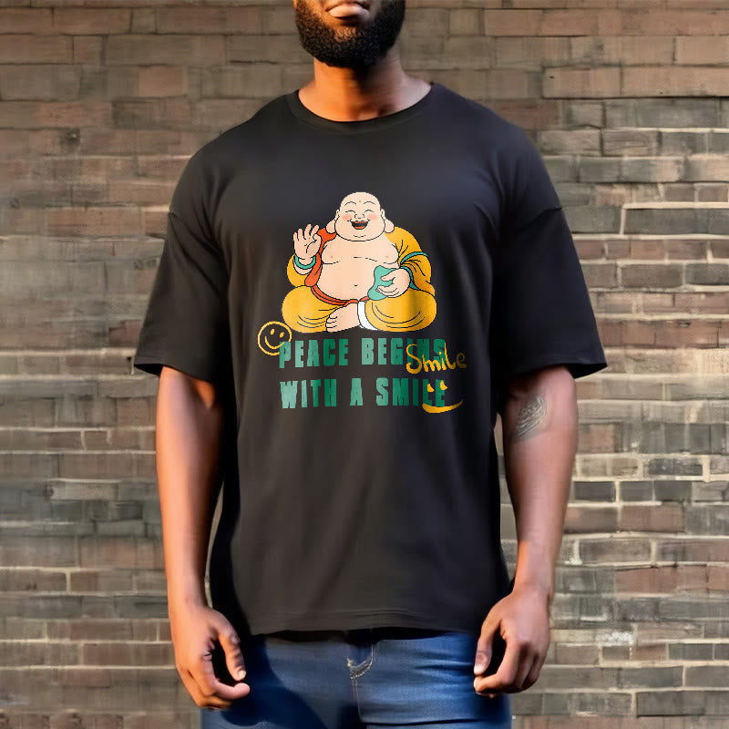 Nimara Ritual Peace Begins With A Smile Tee T-shirt