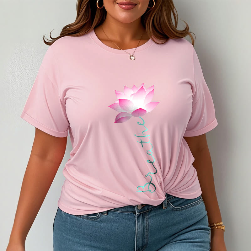 Nimara Ritual BREATHE Lotus Tee T-shirt