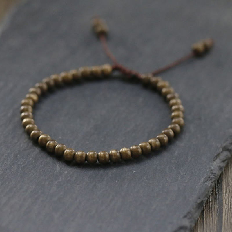 Nimara Ritual Copper Brass Beads Balance Wealth Simple Bracelet