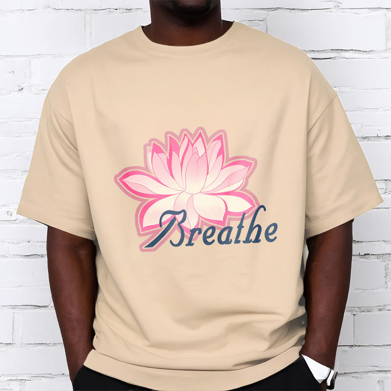 Nimara Ritual BREATHE Lotus Flower Tee T-shirt