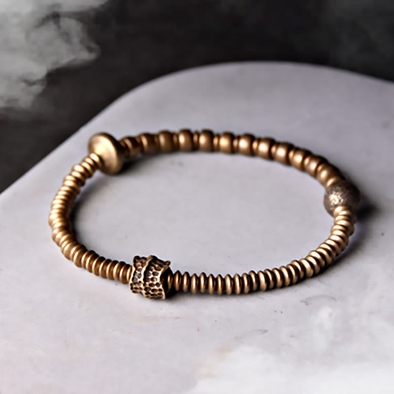 Nimara Ritual Balance Copper Luck Brass Bracelet