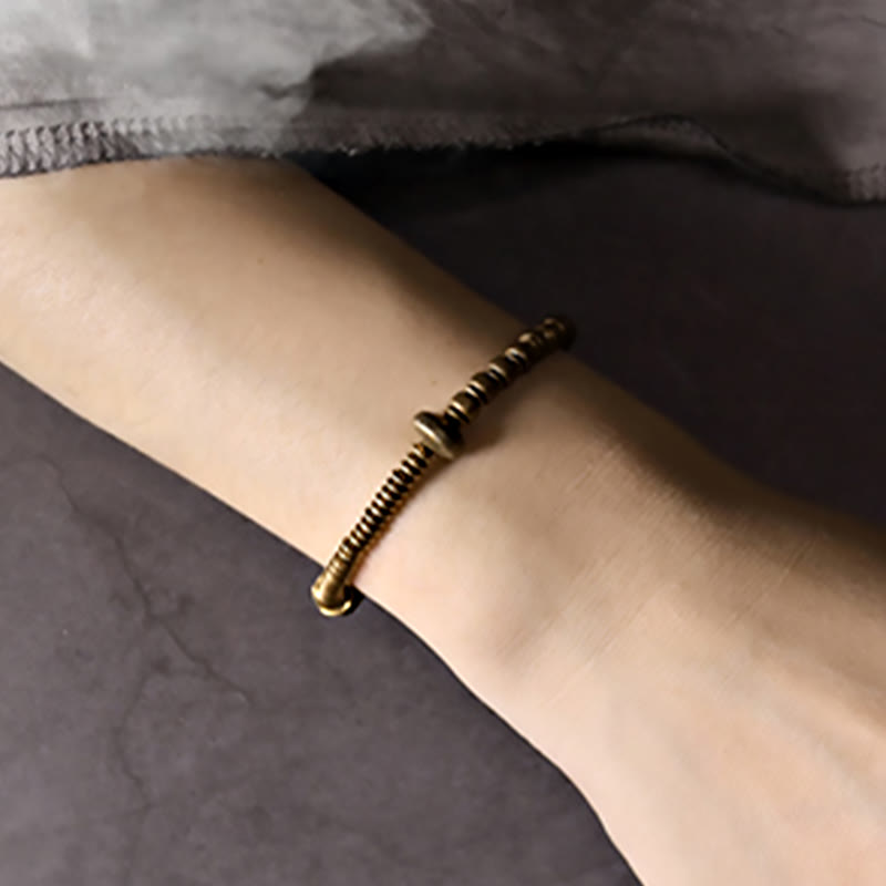 Nimara Ritual Balance Copper Luck Brass Bracelet