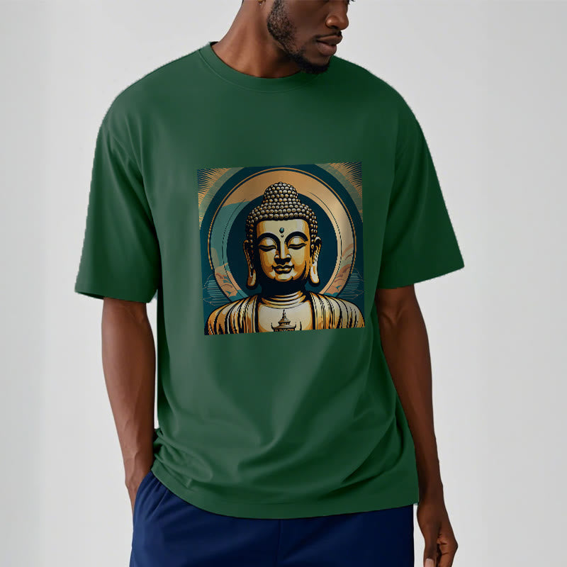 Nimara Ritual Aura Golden Buddha Tee T-shirt