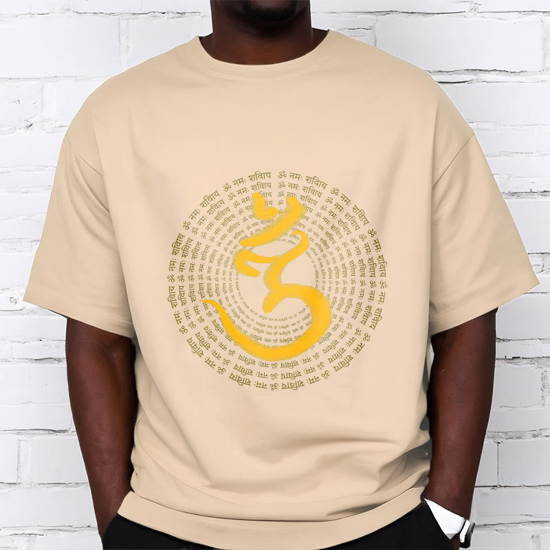 Nimara Ritual 108 OM NAMAH SHIVAYA Mantra Sanskrit Tee T-shirt