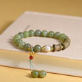 Nimara Ritual Jade Sandalwood Bamboo Pearl Prosperity Bracelet