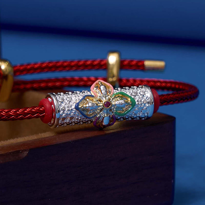 Nimara Ritual Copper Luck Red String Bracelet
