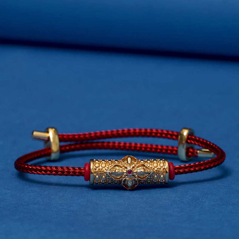 Nimara Ritual Copper Luck Red String Bracelet
