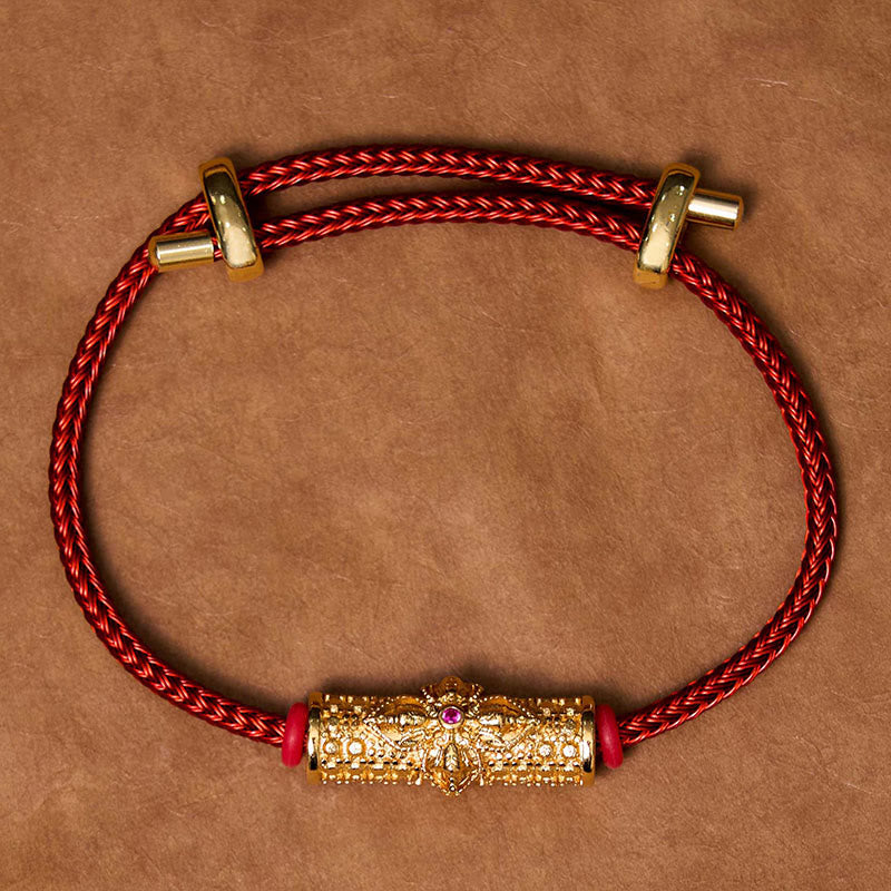 Nimara Ritual Copper Luck Red String Bracelet