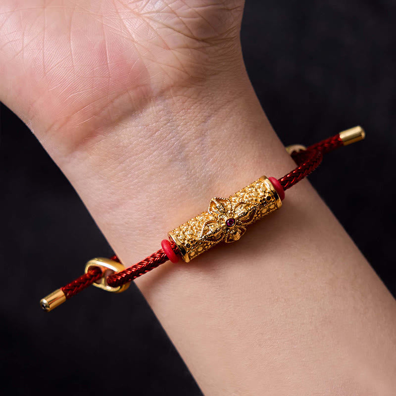 Nimara Ritual Copper Luck Red String Bracelet