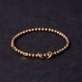 Nimara Ritual Wealth Self Care Copper Brass Beads Design Couple Bracelet