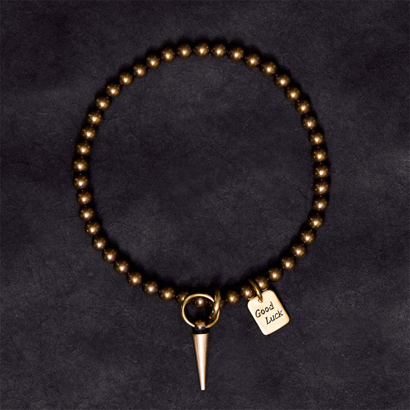 Nimara Ritual Vintage Copper Brass Beads Fortune Balance Bracelet