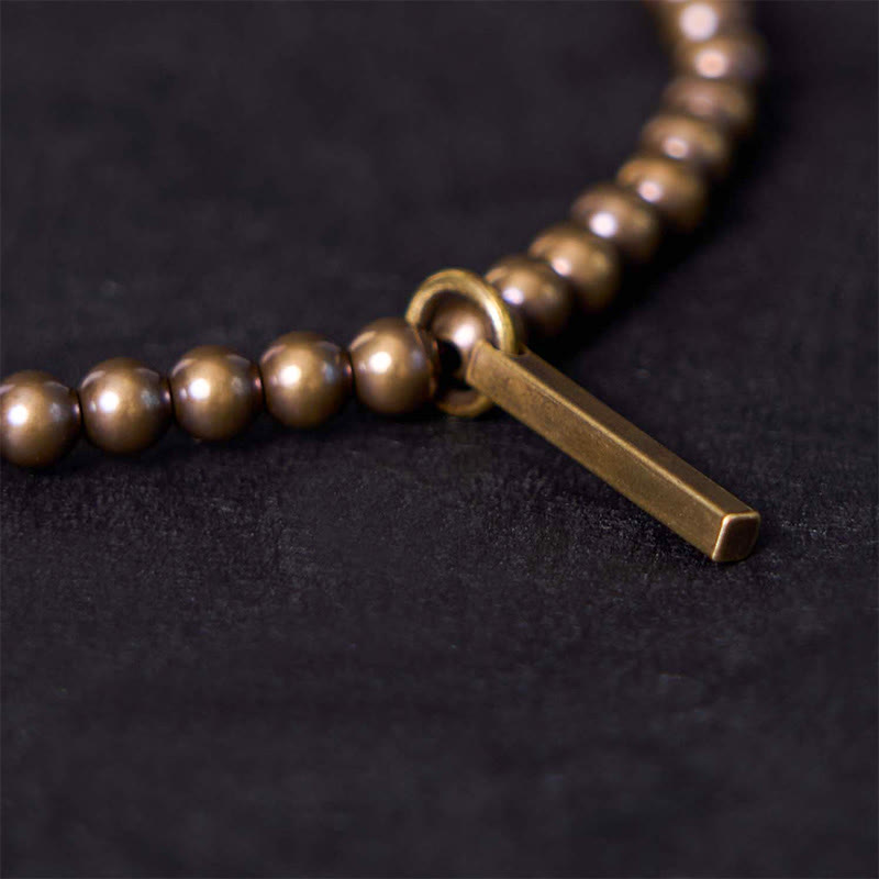 Nimara Ritual Pure Copper Brass Beads Self Care Healing Bracelet