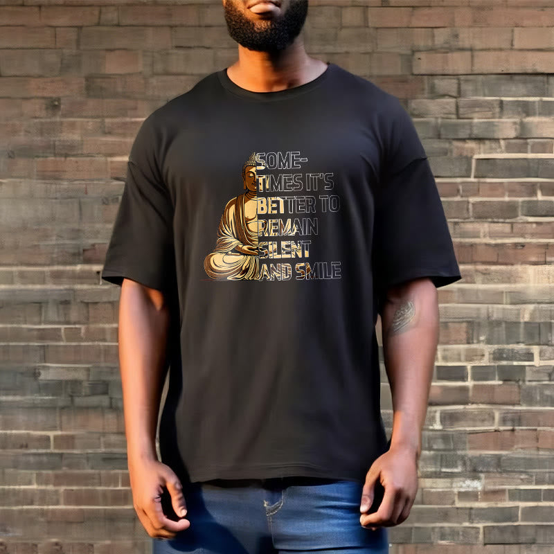 Nimara Ritual Sometimes It's Better To Remain Silent And Smile Tee T-shirt