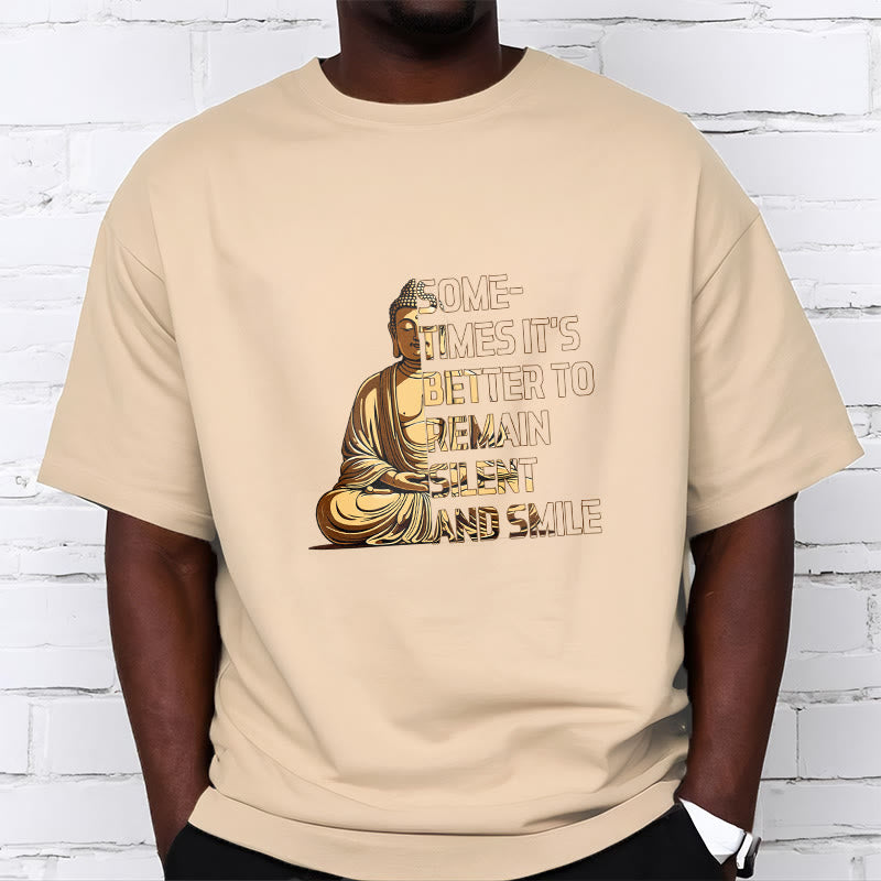 Nimara Ritual Sometimes It's Better To Remain Silent And Smile Tee T-shirt