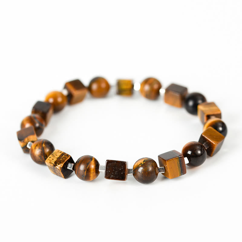Nimara Ritual Various Crystals Black Obsidian Purification Bracelet