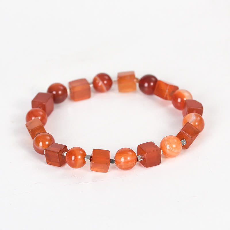 Nimara Ritual Various Crystals Black Obsidian Purification Bracelet