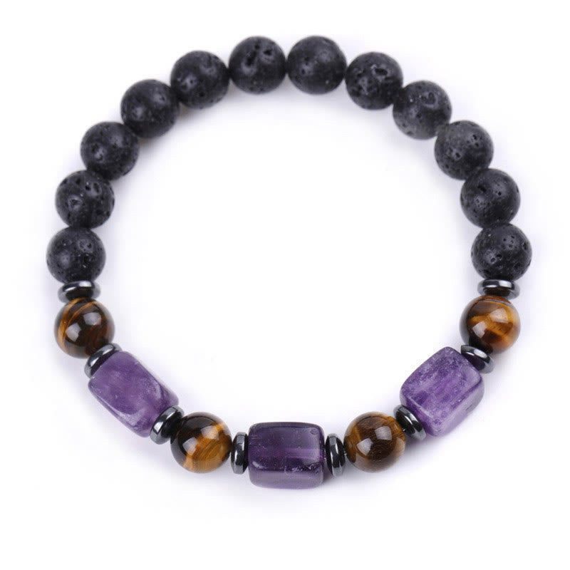 Nimara Ritual Various Crystals Lava Rock Calm Bracelet
