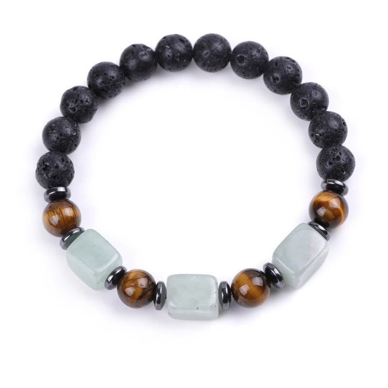 Nimara Ritual Various Crystals Lava Rock Calm Bracelet