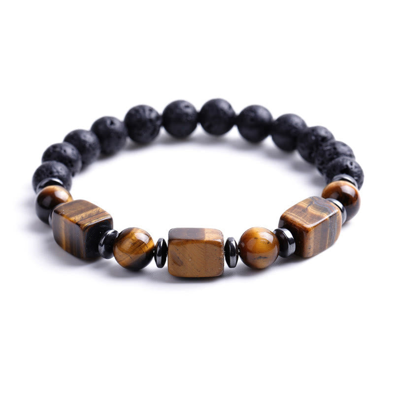 Nimara Ritual Various Crystals Lava Rock Calm Bracelet