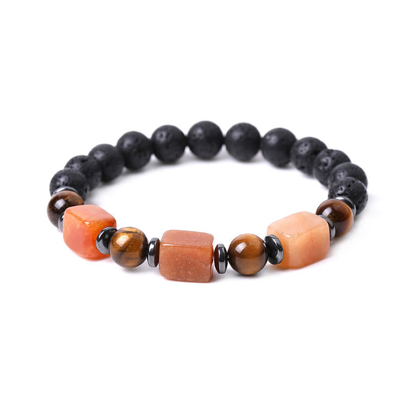 Nimara Ritual Various Crystals Lava Rock Calm Bracelet