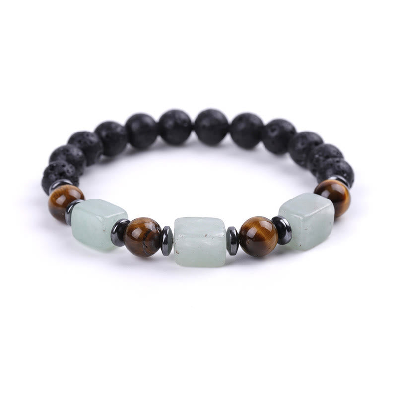 Nimara Ritual Various Crystals Lava Rock Calm Bracelet