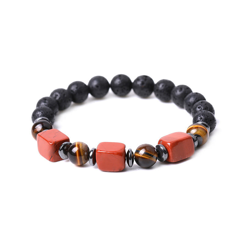Nimara Ritual Various Crystals Lava Rock Calm Bracelet