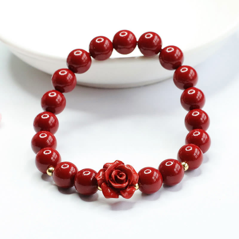 Nimara Ritual Cinnabar Rose Calm Bracelet